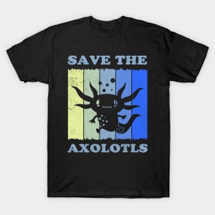 Save The Axolotls Protect Axolotl T-Shirt